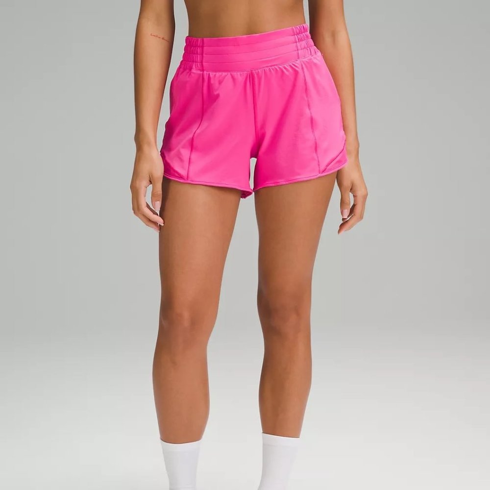 Lululemon Hotty Hot 4" High-Rise Lined Short